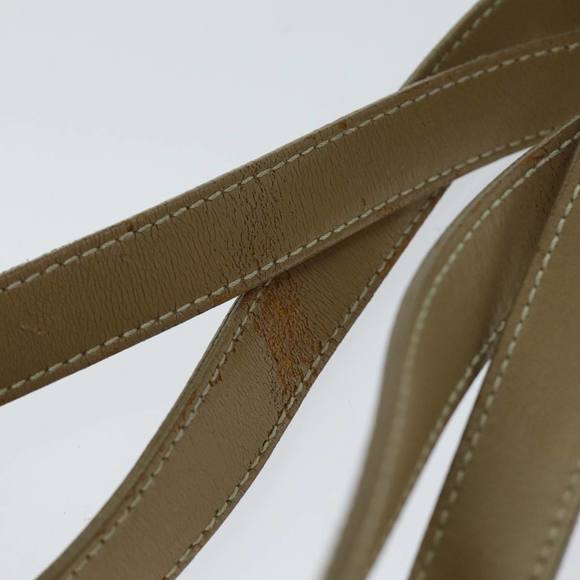 PRADA Tote Bag Nylon Beige Auth 75668 - Picture 8 of 16